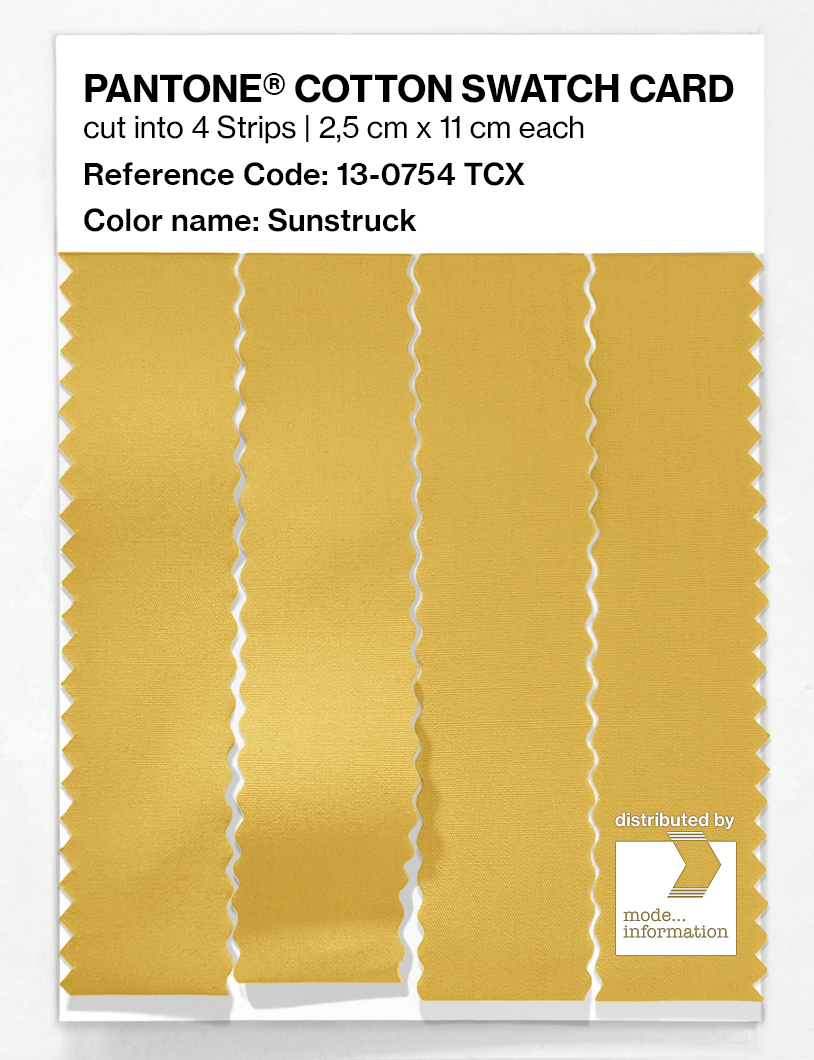 Artikelbild 3 des Artikels “PANTONE® COTTON SWATCH CARD 13-0754 TCX Sunstruck “