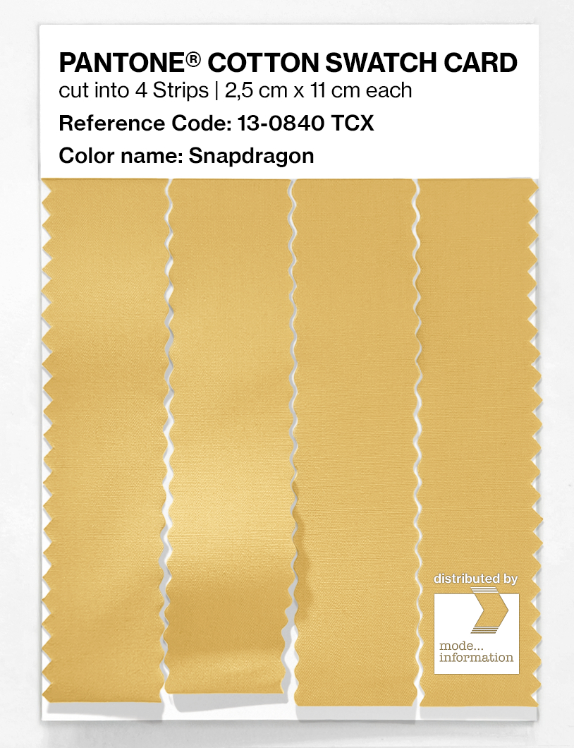 Artikelbild 3 des Artikels “PANTONE® COTTON SWATCH CARD 13-0840 TCX Snapdragon “