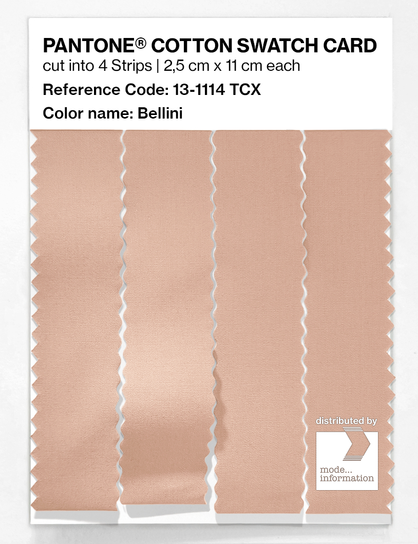 Artikelbild 3 des Artikels “PANTONE® COTTON SWATCH CARD 13-1114 TCX Bellini “