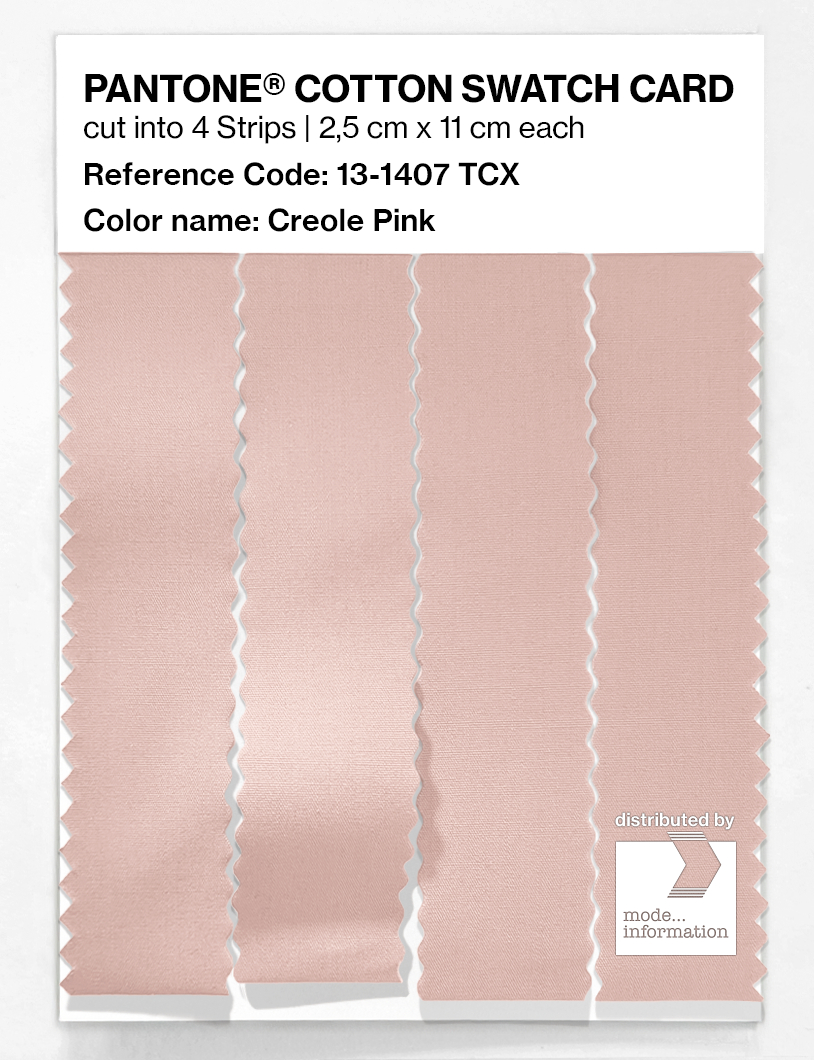 Artikelbild 3 des Artikels “PANTONE® COTTON SWATCH CARD 13-1407 TCX Creole Pink “