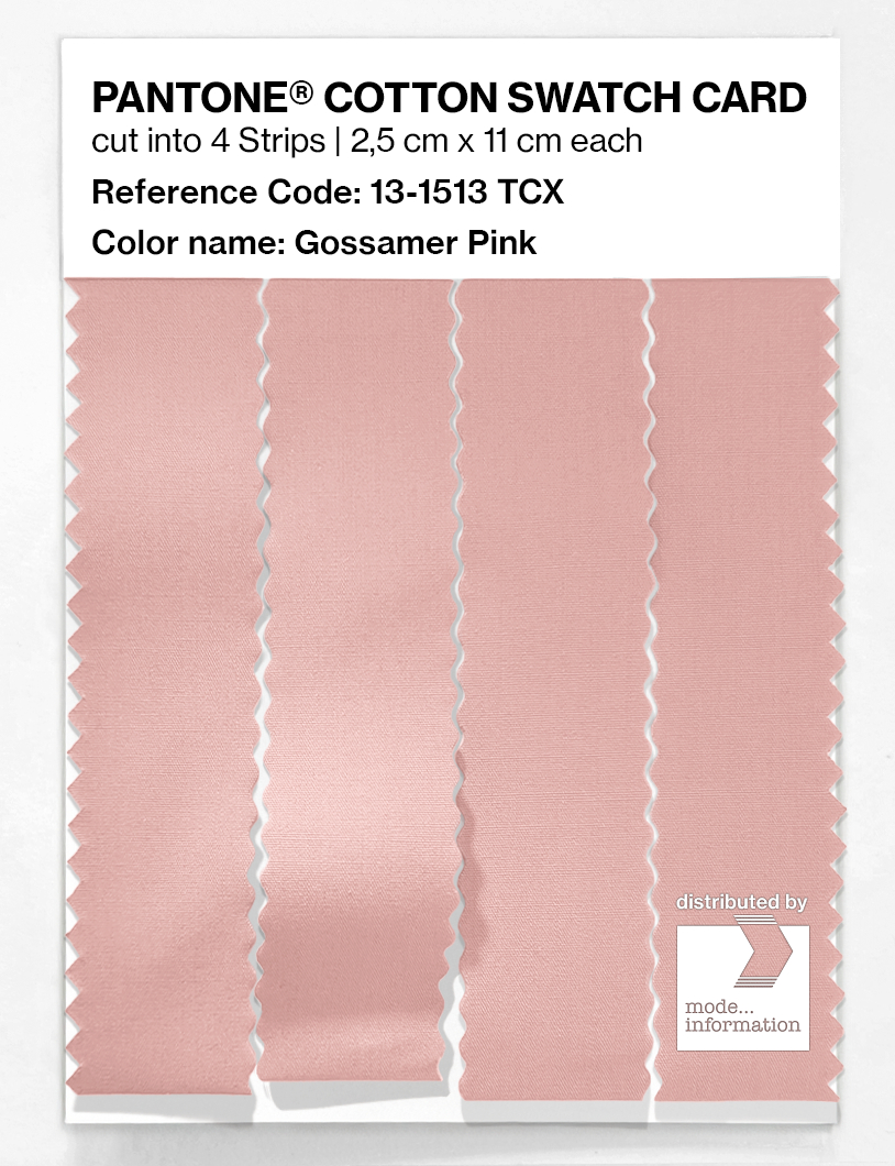 Artikelbild 3 des Artikels “PANTONE® COTTON SWATCH CARD 13-1513 TCX Gossamer Pink “