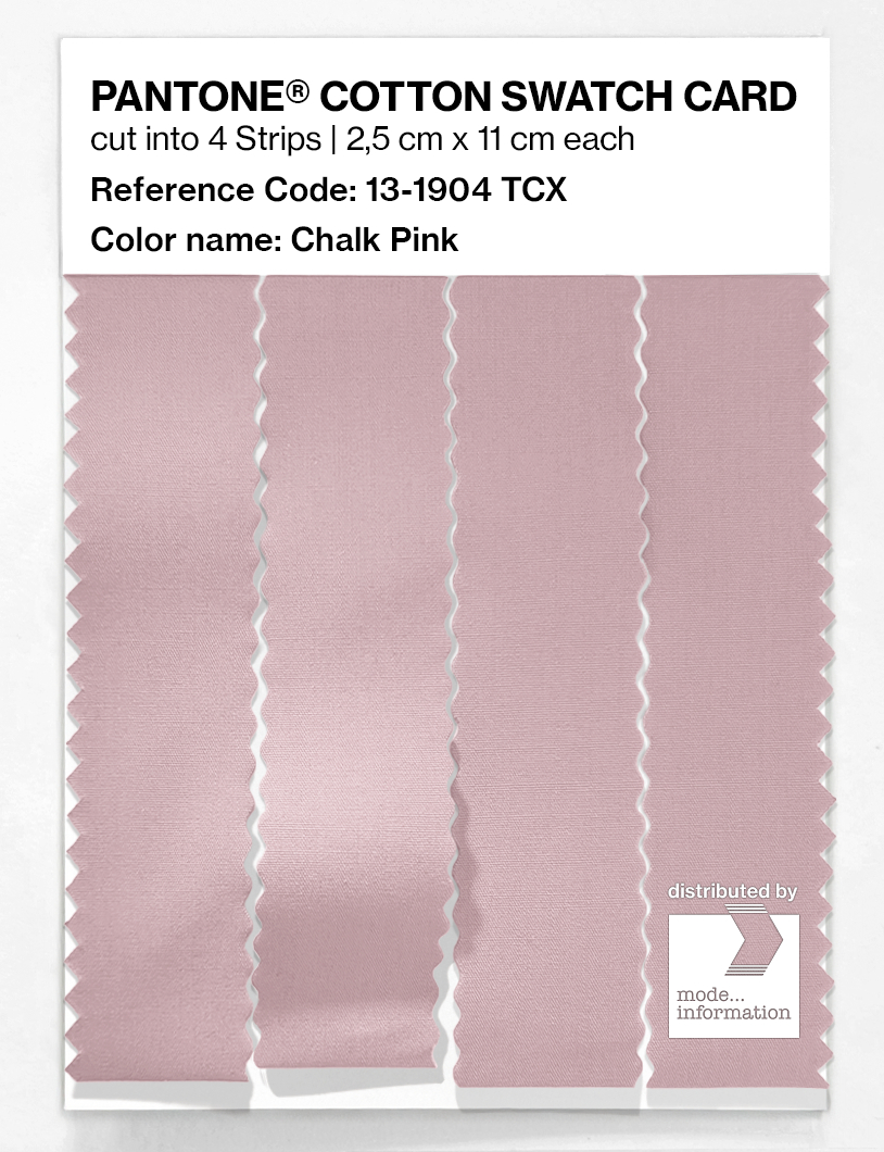 Artikelbild 3 des Artikels “PANTONE® COTTON SWATCH CARD 13-1904 TCX Chalk Pink “