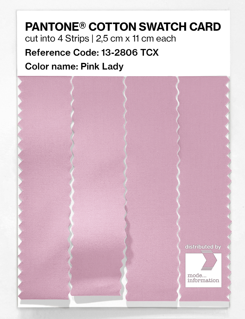 Product image 3 of the product “PANTONE® COTTON SWATCH CARD 13-2806 TCX Pink Lady ”