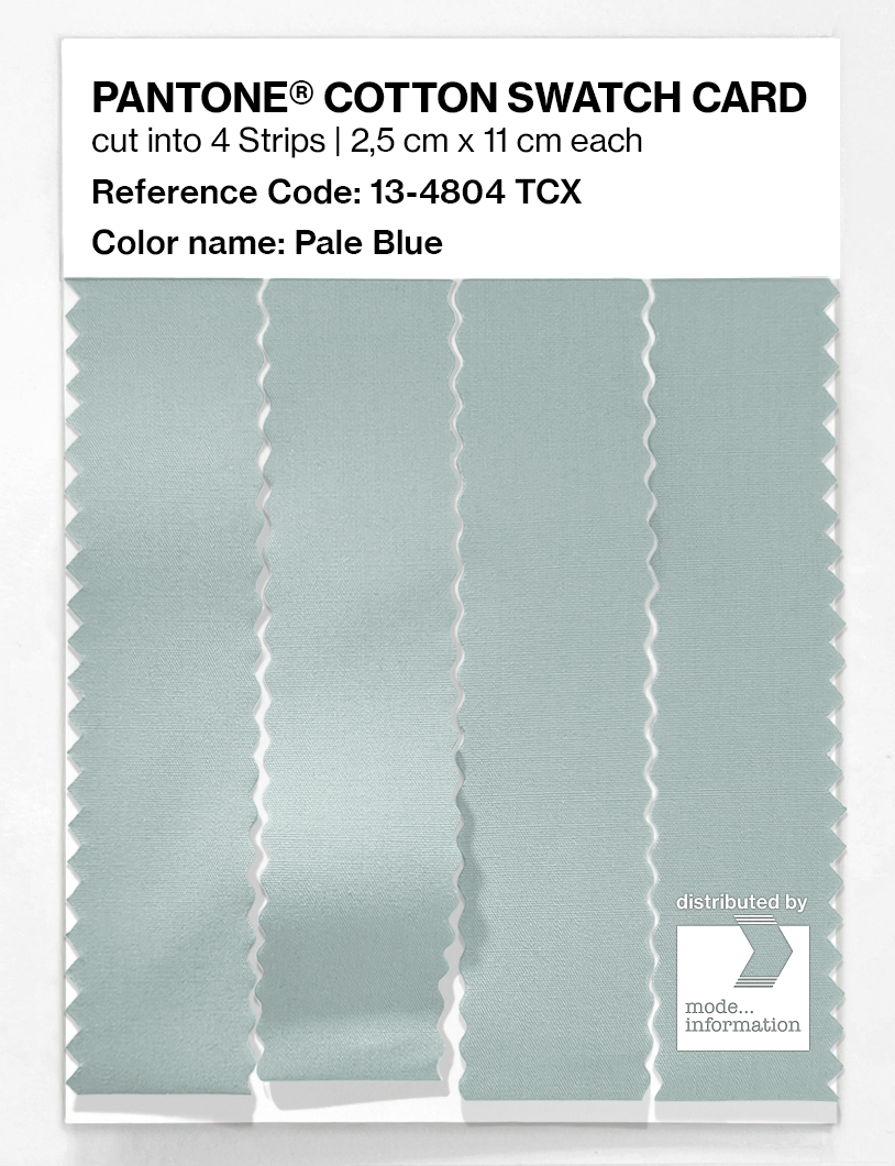 Artikelbild 3 des Artikels “PANTONE® COTTON SWATCH CARD 13-4804 TCX Pale Blue “