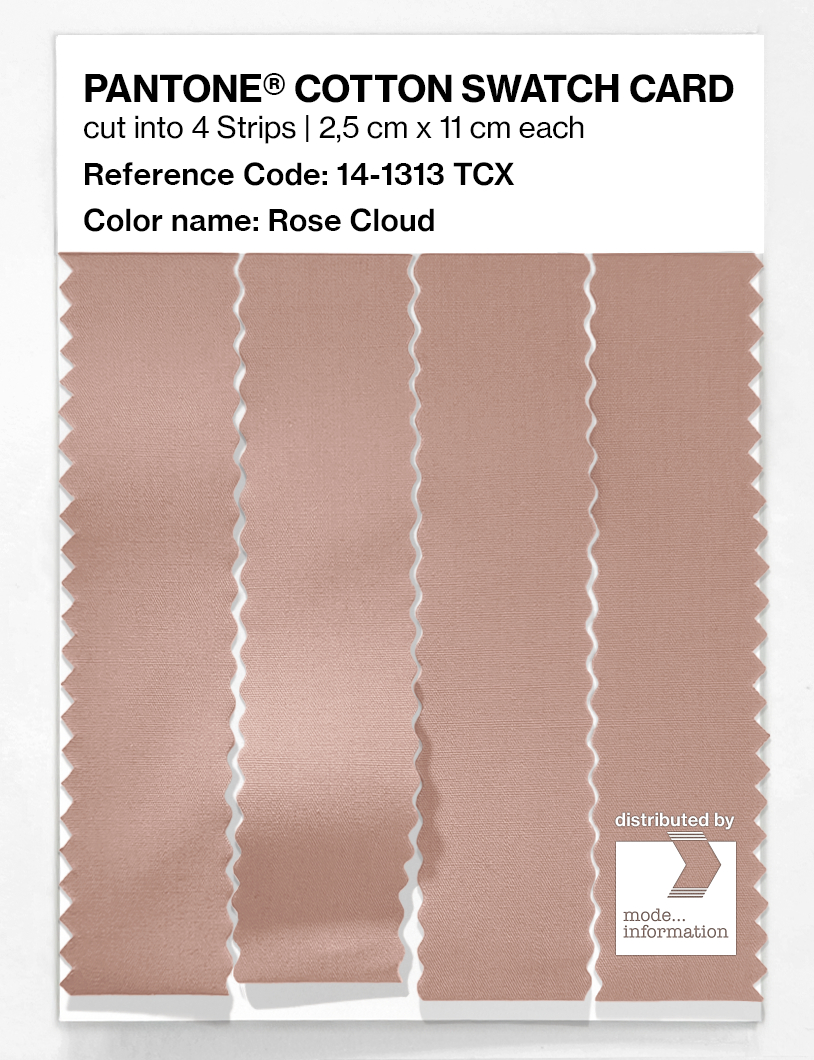 Artikelbild 3 des Artikels “PANTONE® COTTON SWATCH CARD 14-1313 TCX Rose Cloud “