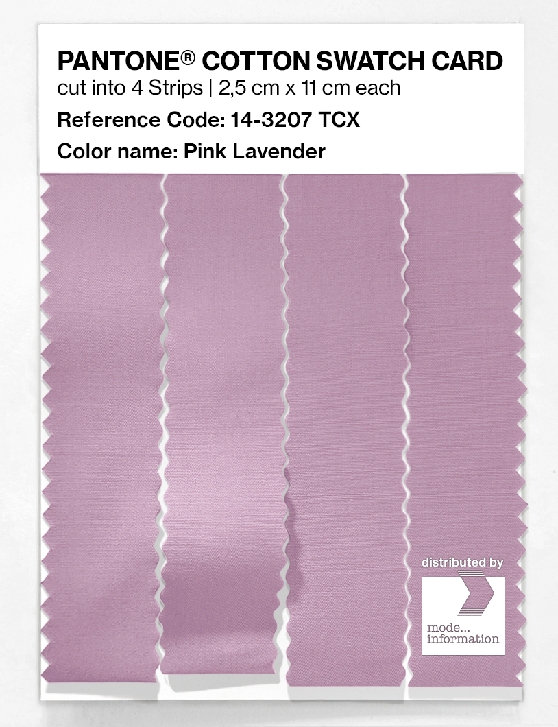 Artikelbild 3 des Artikels “PANTONE® COTTON SWATCH CARD 14-3207 TCX Pink Lavender “