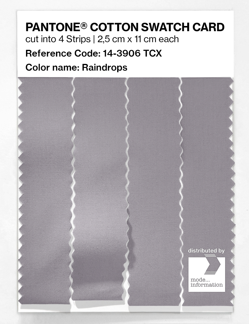Artikelbild 3 des Artikels “PANTONE® COTTON SWATCH CARD 14-3906 TCX Raindrops “