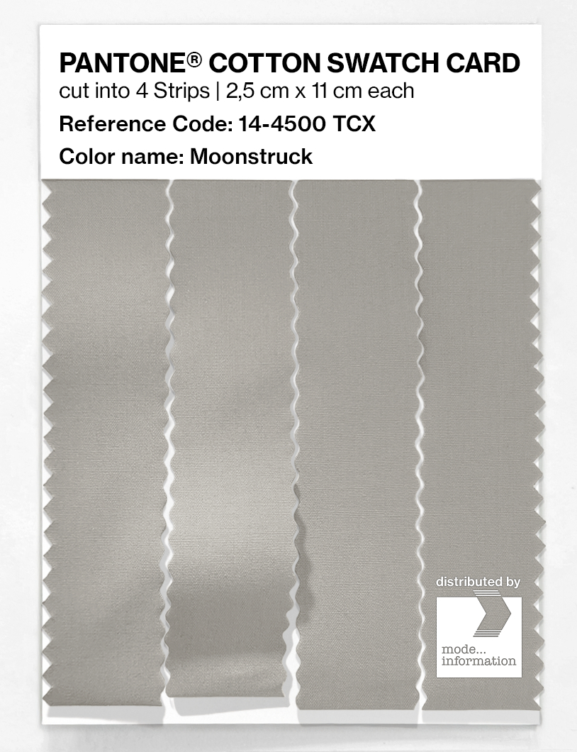 Product image 3 of the product “PANTONE® COTTON SWATCH CARD 14-4500 TCX Moonstruck ”
