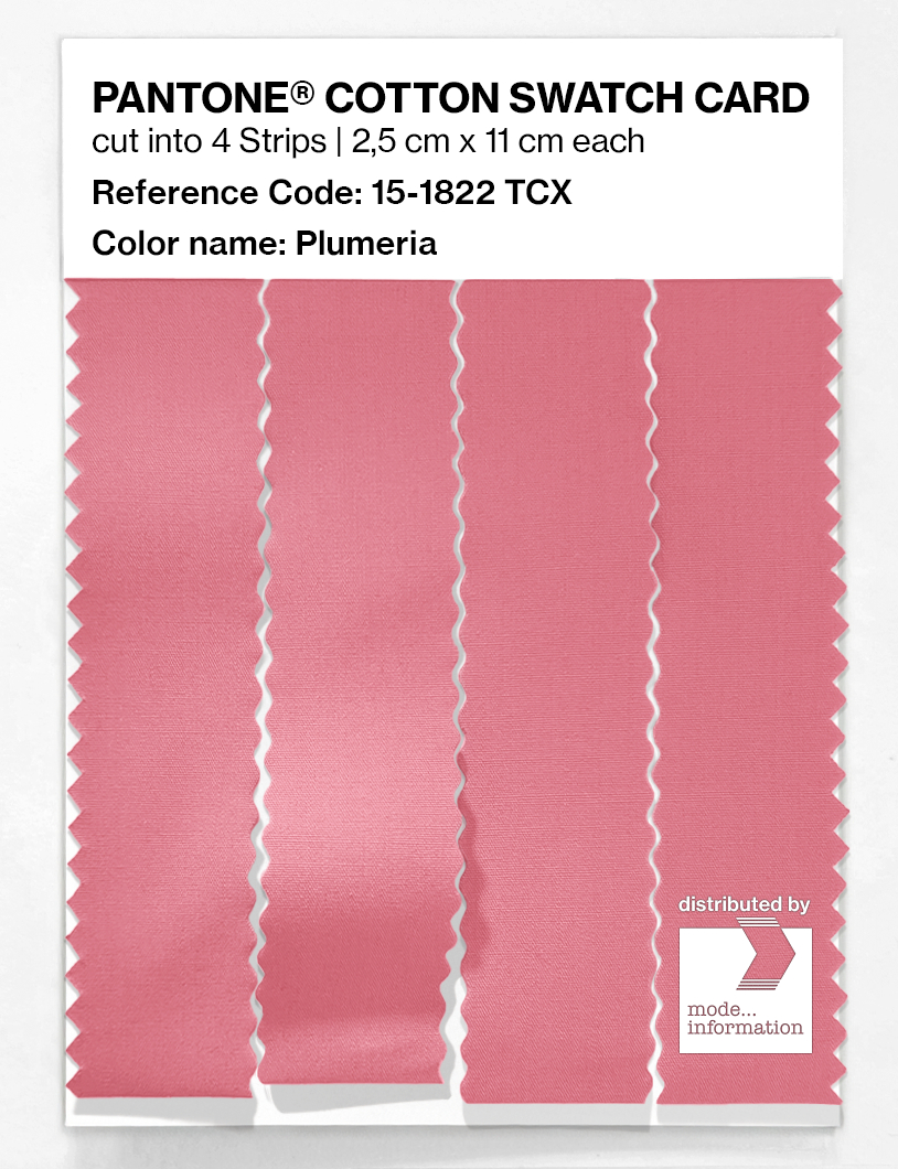 Artikelbild 3 des Artikels “PANTONE® COTTON SWATCH CARD 15-1822 TCX Plumeria “