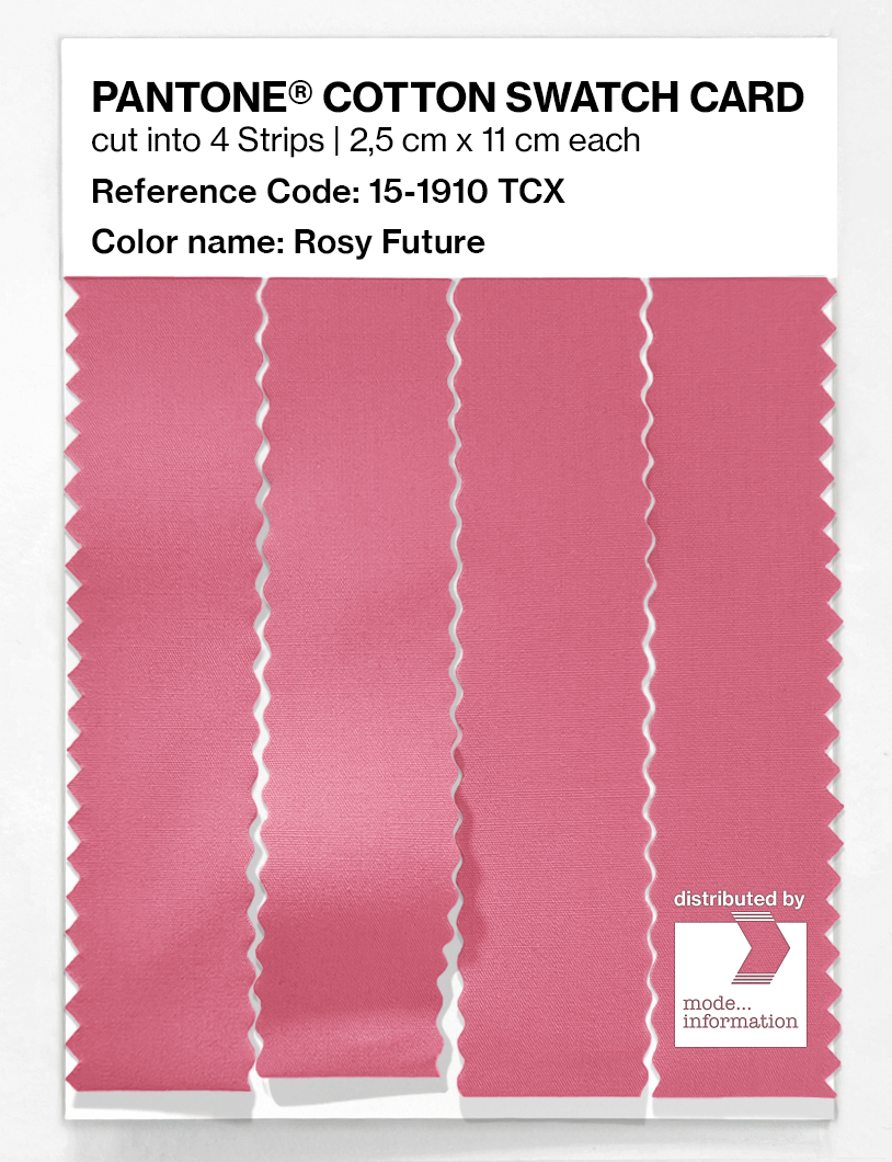 Artikelbild 3 des Artikels “PANTONE® COTTON SWATCH CARD 15-1910 TCX Rosy Future “