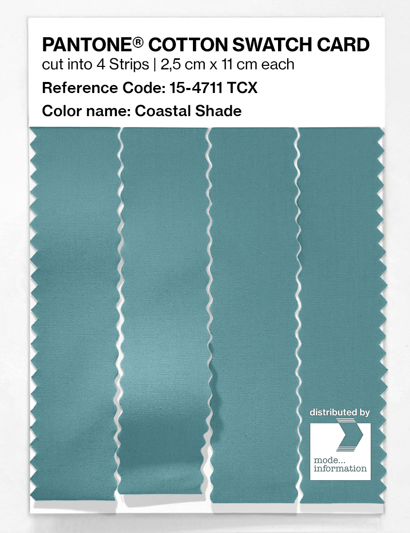 Artikelbild 3 des Artikels “PANTONE® COTTON SWATCH CARD 15-4711 TCX Coastal Shade “