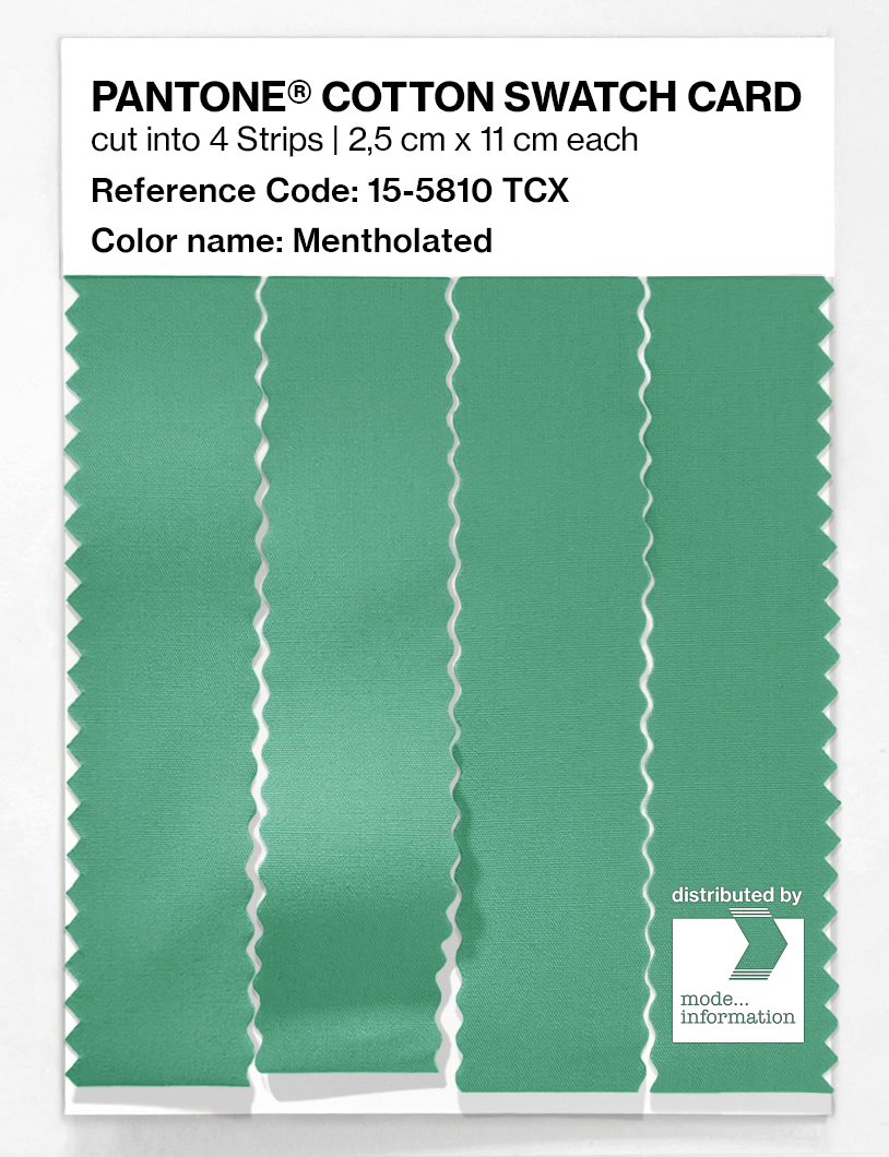 Artikelbild 3 des Artikels “PANTONE® COTTON SWATCH CARD 15-5810 TCX Mentholated “