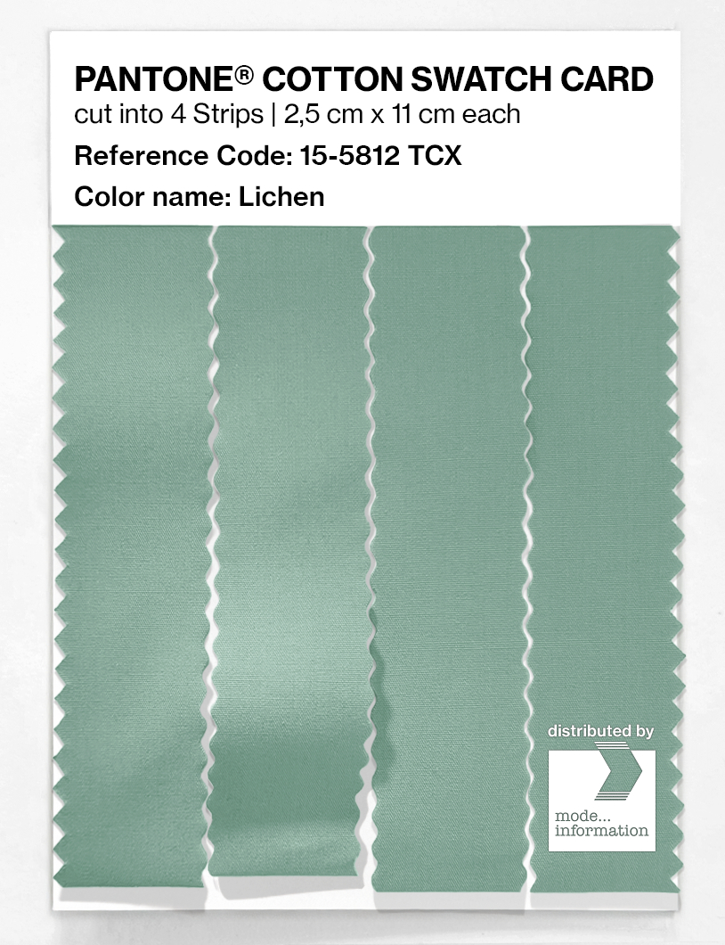 Artikelbild 3 des Artikels “PANTONE® COTTON SWATCH CARD 15-5812 TCX Lichen “