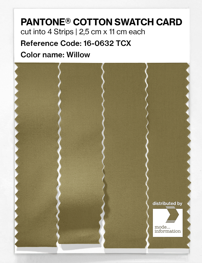 Artikelbild 3 des Artikels “PANTONE® COTTON SWATCH CARD 16-0632 TCX Willow “