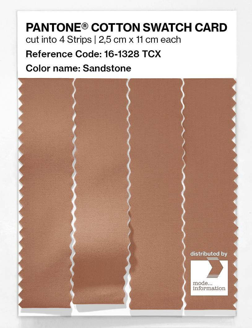 Artikelbild 3 des Artikels “PANTONE® COTTON SWATCH CARD 16-1328 TCX Sandstone “