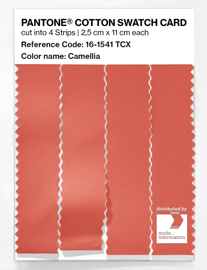 Artikelbild 3 des Artikels “PANTONE® COTTON SWATCH CARD 16-1541 TCX Camellia “