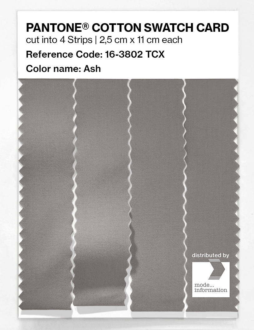 Artikelbild 3 des Artikels “PANTONE® COTTON SWATCH CARD 16-3802 TCX Ash “