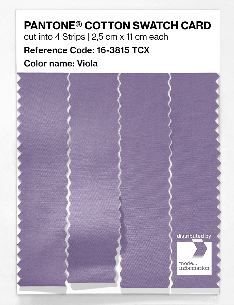 Artikelbild 3 des Artikels “PANTONE® COTTON SWATCH CARD 16-3815 TCX Viola “