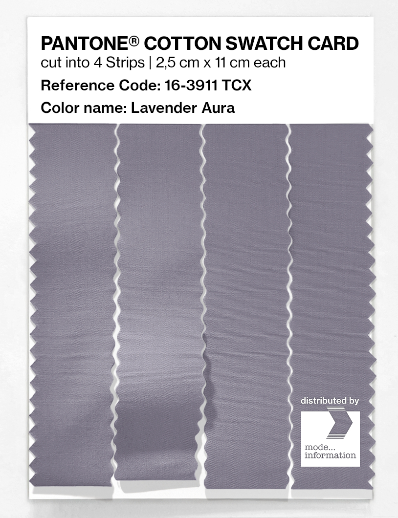 Artikelbild 3 des Artikels “PANTONE® COTTON SWATCH CARD 16-3911 TCX Lavender Aura “