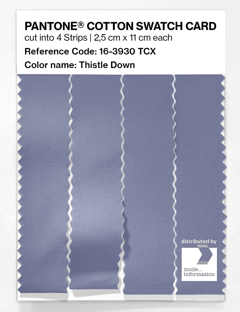 Artikelbild 3 des Artikels “PANTONE® COTTON SWATCH CARD 16-3930 TCX Thistle Down “