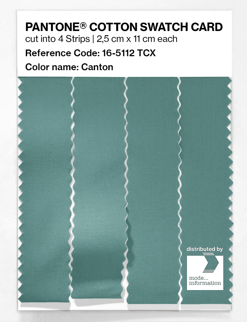Artikelbild 3 des Artikels “PANTONE® COTTON SWATCH CARD 16-5112 TCX Canton “