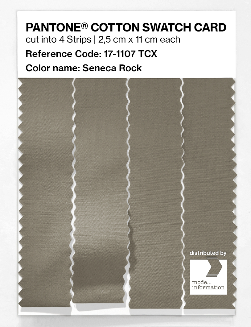 Artikelbild 3 des Artikels “PANTONE® COTTON SWATCH CARD 17-1107 TCX Seneca Rock “
