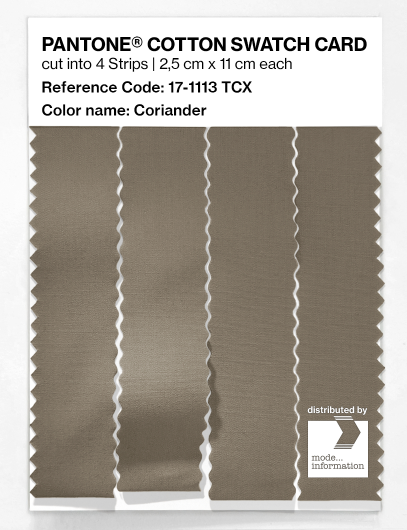 Artikelbild 3 des Artikels “PANTONE® COTTON SWATCH CARD 17-1113 TCX Coriander “