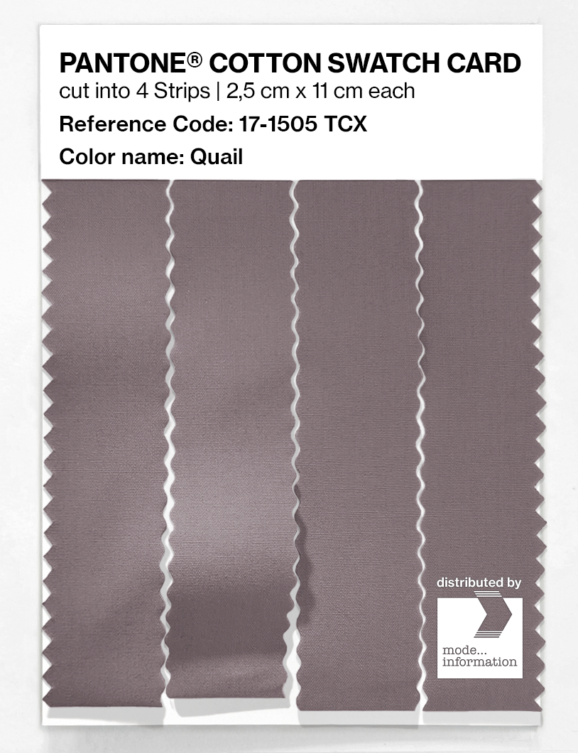 Artikelbild 3 des Artikels “PANTONE® COTTON SWATCH CARD 17-1505 TCX Quail “