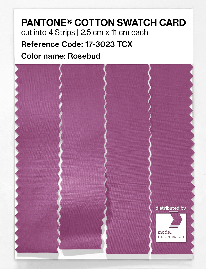 Artikelbild 3 des Artikels “PANTONE® COTTON SWATCH CARD 17-3023 TCX Rosebud “