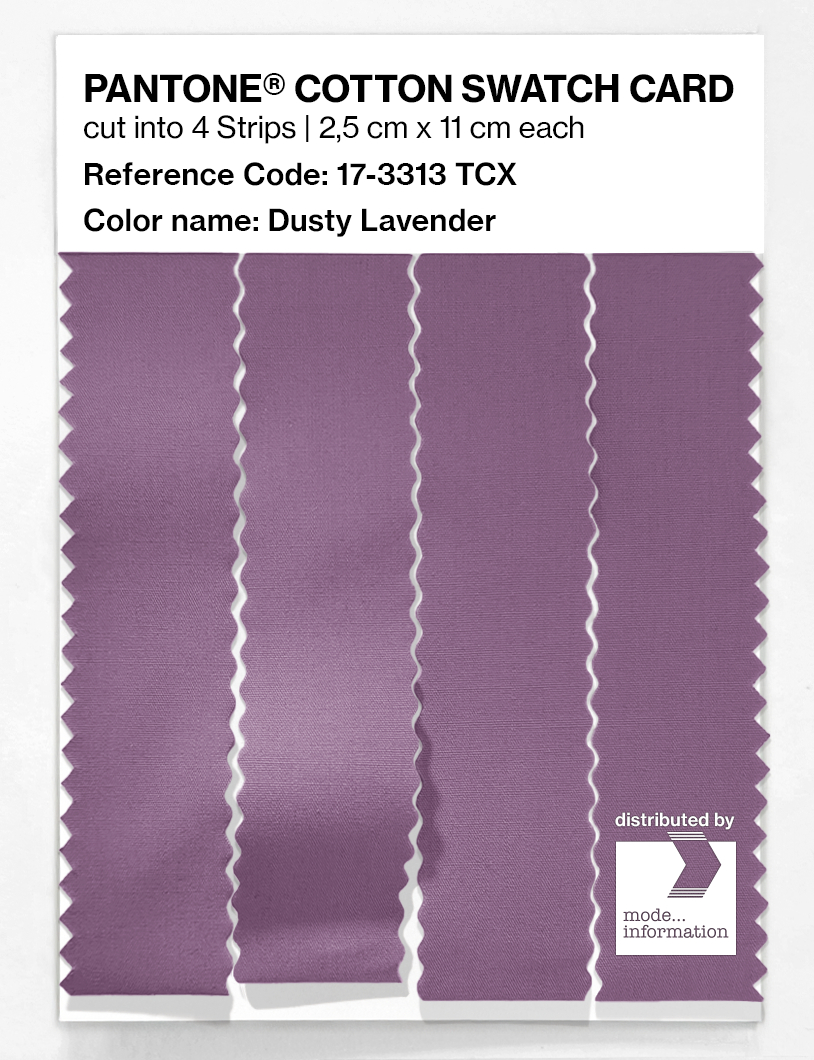 Artikelbild 3 des Artikels “PANTONE® COTTON SWATCH CARD 17-3313 TCX Dusty Lavender “