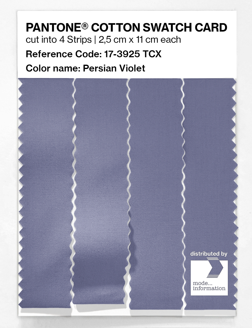 Artikelbild 3 des Artikels “PANTONE® COTTON SWATCH CARD 17-3925 TCX Persian Violet “
