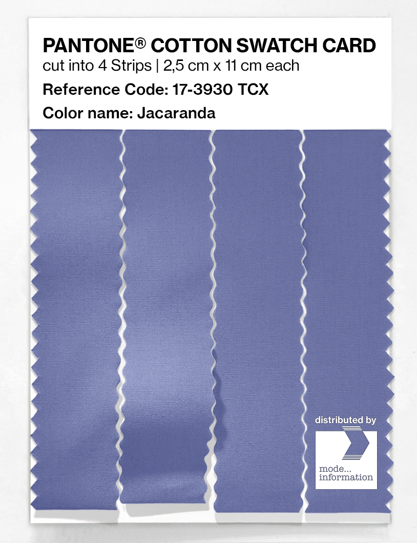 Artikelbild 3 des Artikels “PANTONE® COTTON SWATCH CARD 17-3930 TCX Jacaranda “