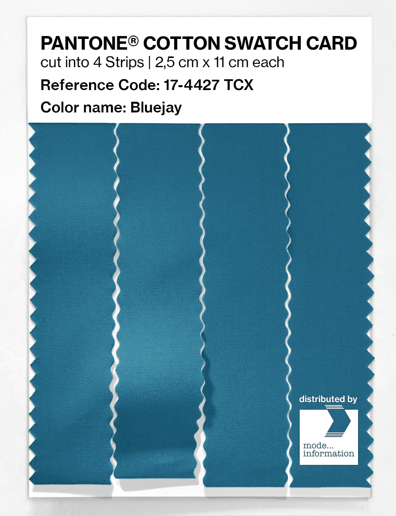 Artikelbild 3 des Artikels “PANTONE® COTTON SWATCH CARD 17-4427 TCX Bluejay “