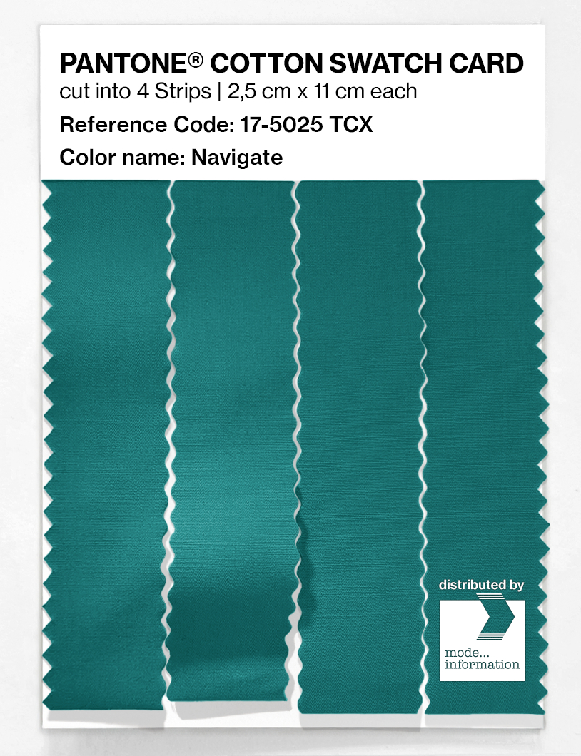 Artikelbild 3 des Artikels “PANTONE® COTTON SWATCH CARD 17-5025 TCX Navigate “