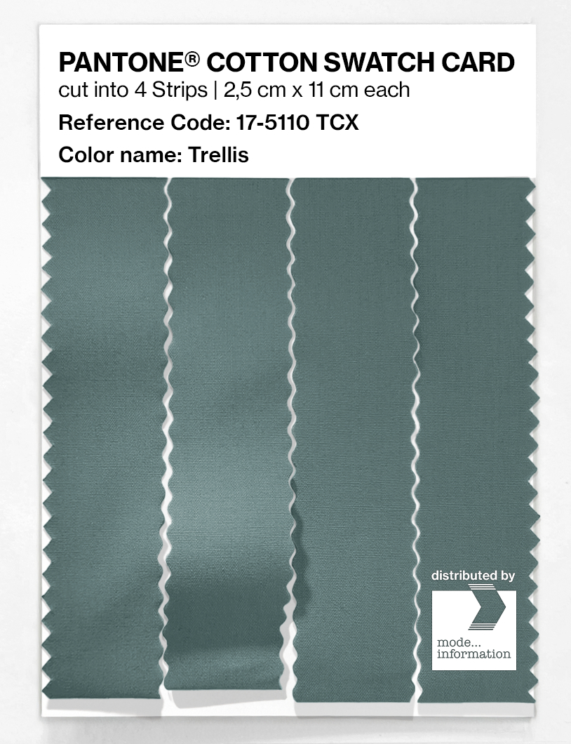 Artikelbild 3 des Artikels “PANTONE® COTTON SWATCH CARD 17-5110 TCX Trellis “