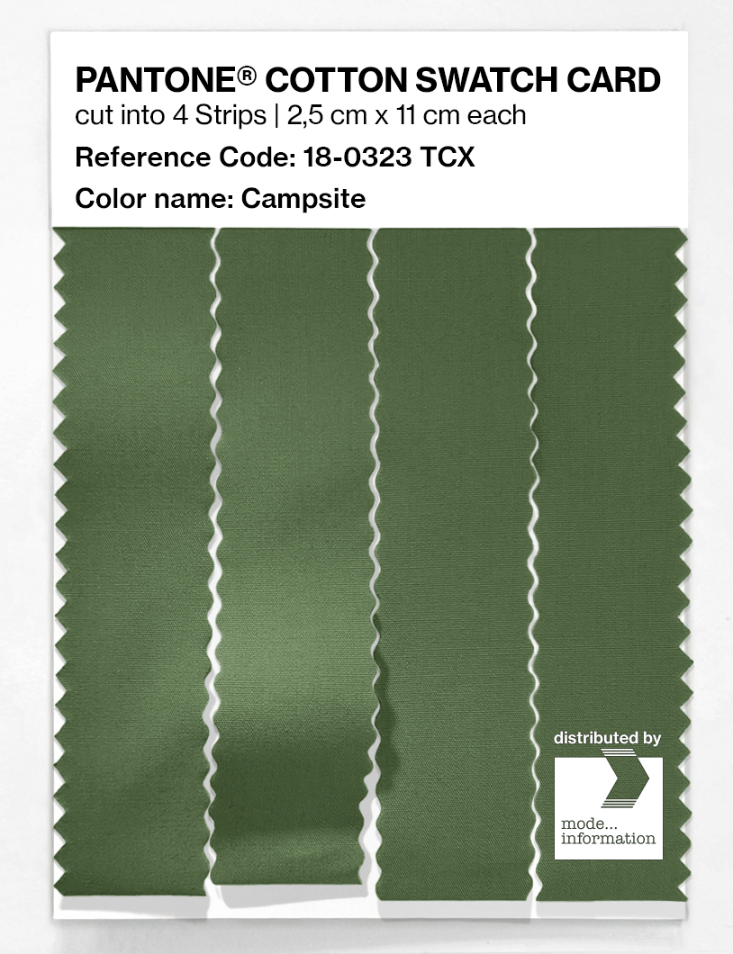 Artikelbild 3 des Artikels “PANTONE® COTTON SWATCH CARD 18-0323 TCX Campsite “