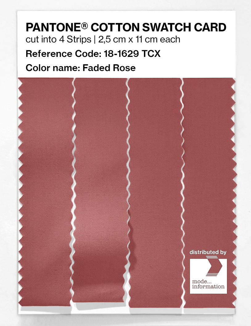 Artikelbild 3 des Artikels “PANTONE® COTTON SWATCH CARD 18-1629 TCX Faded Rose “