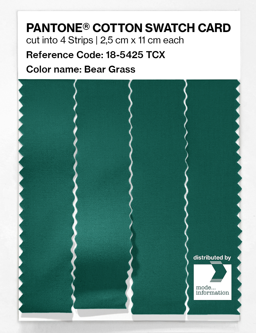 Artikelbild 3 des Artikels “PANTONE® COTTON SWATCH CARD 18-5425 TCX Bear Grass “