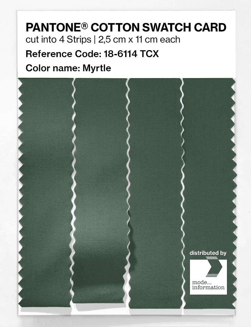 Artikelbild 3 des Artikels “PANTONE® COTTON SWATCH CARD 18-6114 TCX Myrtle “