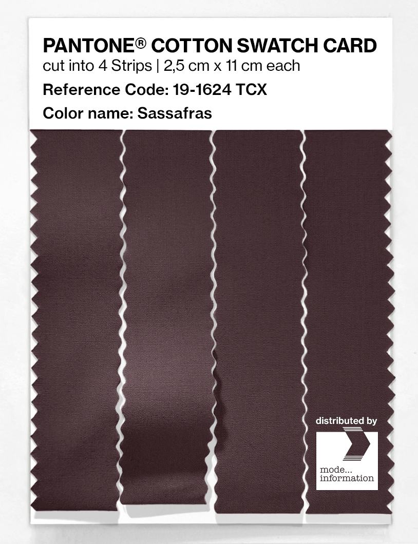 Artikelbild 3 des Artikels “PANTONE® COTTON SWATCH CARD 19-1624 TCX Sassafras “