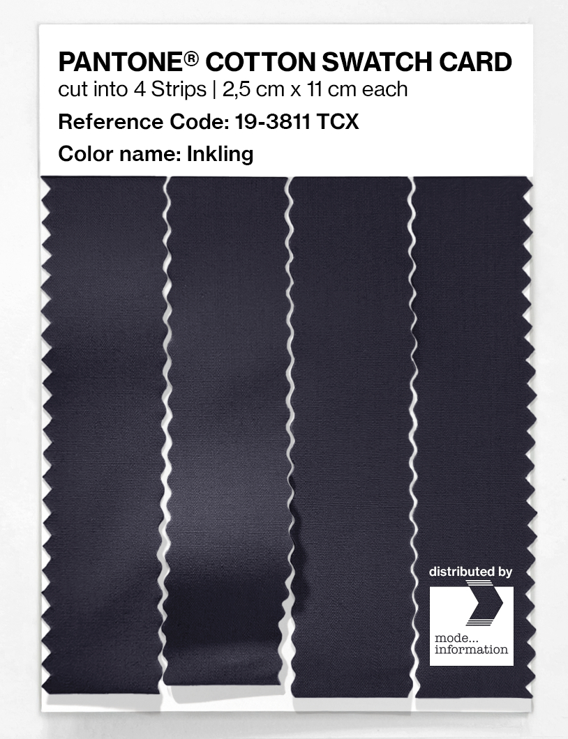 Artikelbild 3 des Artikels “PANTONE® COTTON SWATCH CARD 19-3811 TCX Inkling “