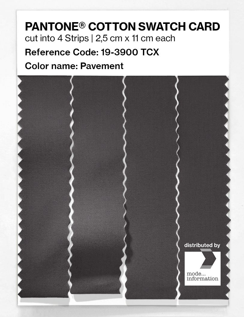 Artikelbild 3 des Artikels “PANTONE® COTTON SWATCH CARD 19-3900 TCX Pavement “