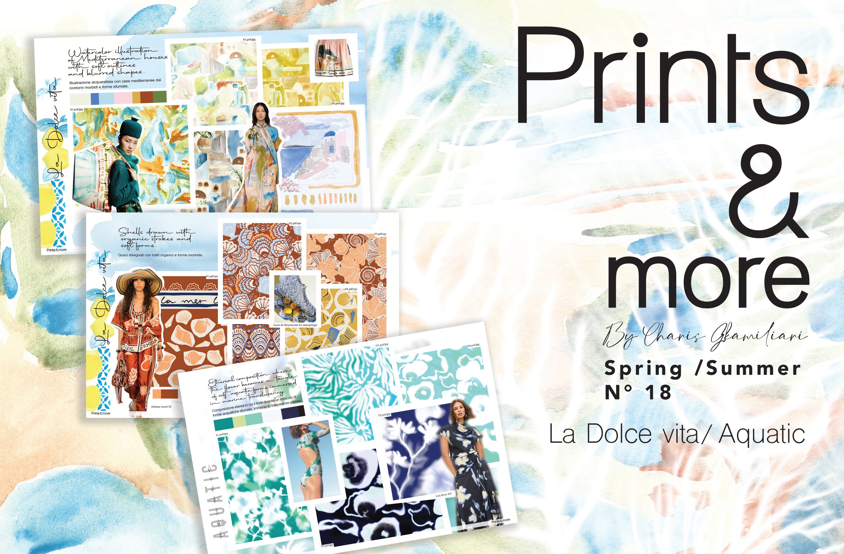 Product image 3 of the product “Prints & More Botanical / Escapism & La Dolce Vita/ Aquatic ”