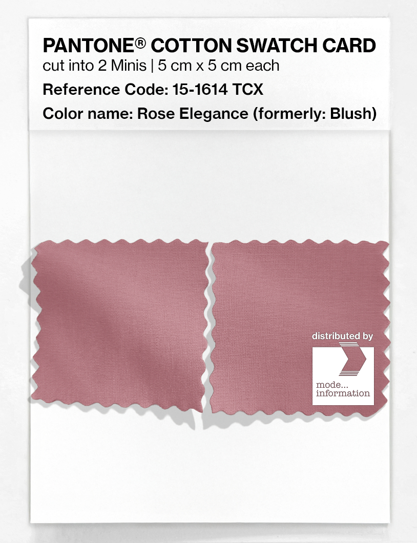 Product image 4 of the product “PANTONE® COTTON SWATCH CARD 15-1614 TCX Rose Elegance ”