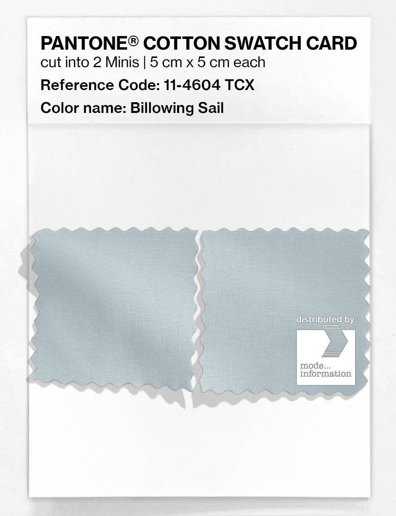 Artikelbild 4 des Artikels “PANTONE® COTTON SWATCH CARD 11-4604 TCX Billowing Sail “