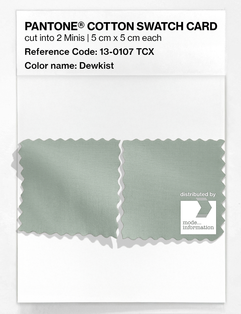 Artikelbild 4 des Artikels “PANTONE® COTTON SWATCH CARD 13-0107 TCX Dewkist “