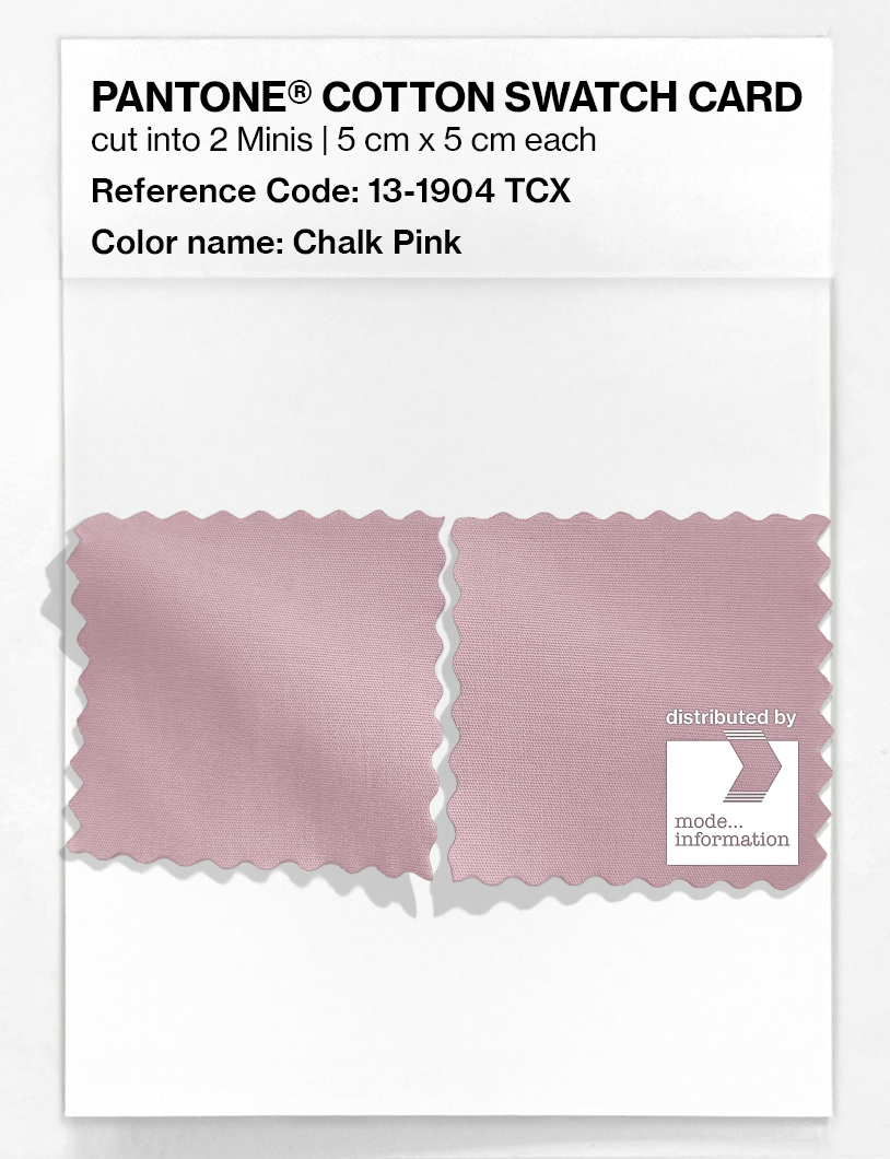 Artikelbild 4 des Artikels “PANTONE® COTTON SWATCH CARD 13-1904 TCX Chalk Pink “