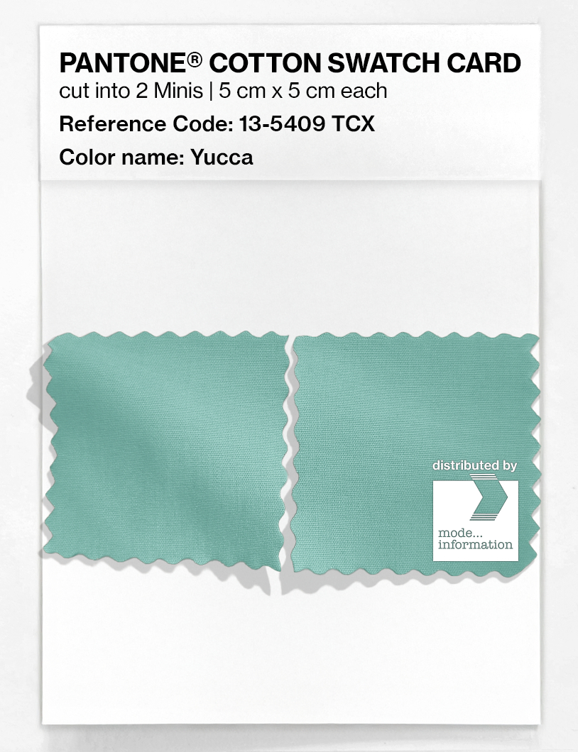 Artikelbild 4 des Artikels “PANTONE® COTTON SWATCH CARD 13-5409 TCX Yucca “