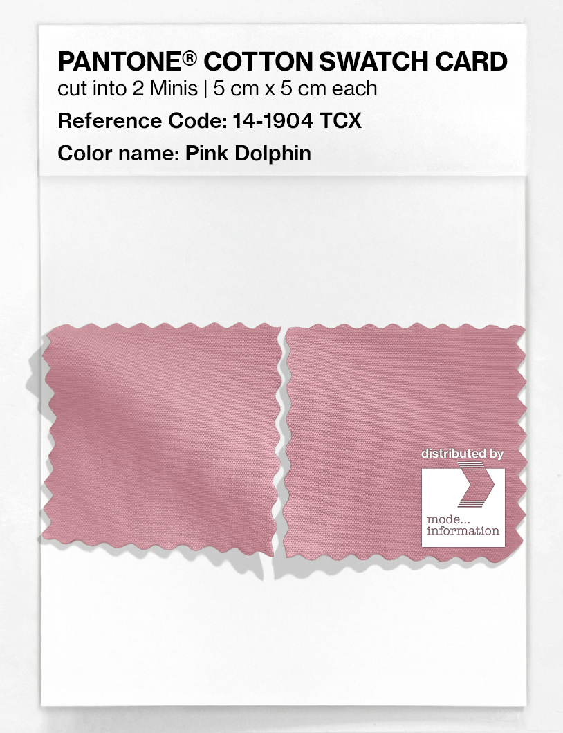 Artikelbild 4 des Artikels “PANTONE® COTTON SWATCH CARD 14-1904 TCX Pink Dolphin “
