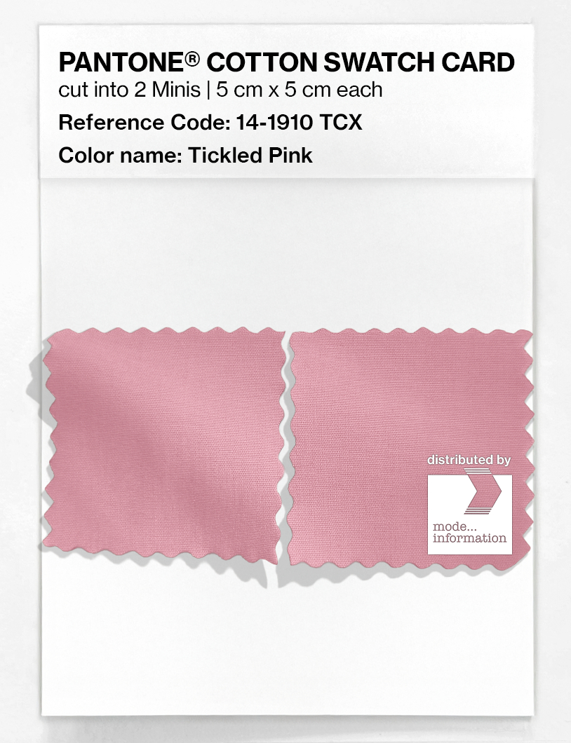 Artikelbild 4 des Artikels “PANTONE® COTTON SWATCH CARD 14-1910 TCX Tickled Pink “